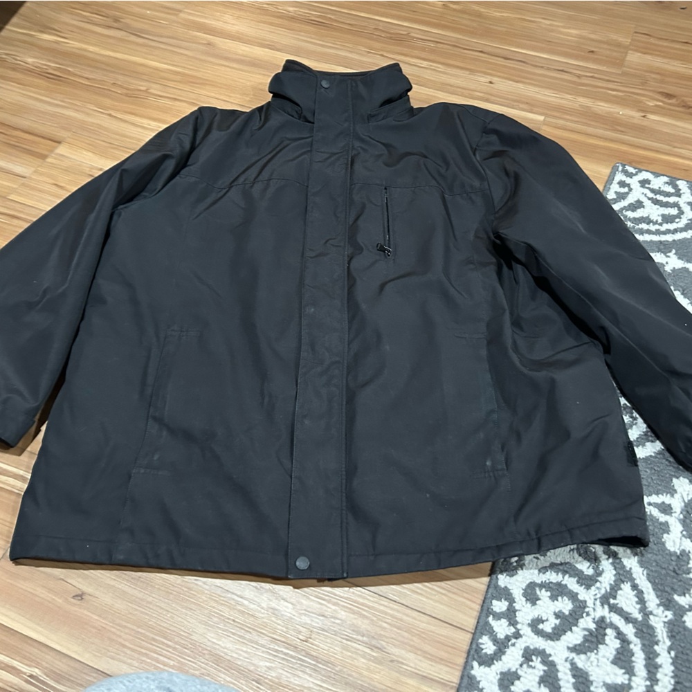 Calvin Klein Double Laylered Waterproof Jacket Size XXL